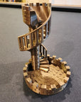 DiceMasters - 3D Printed Dice Tower with Spiral Staircase