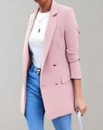 Dilaw - Elegant blazer for women