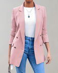Dilaw - Elegant blazer for women