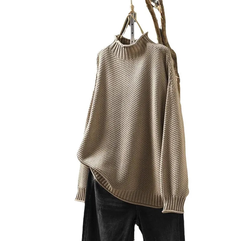 Dimensional Diamond Knit Sweater