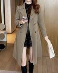 Dinah – Timeless Wool Trench Coat