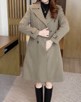 Dinah – Timeless Wool Trench Coat
