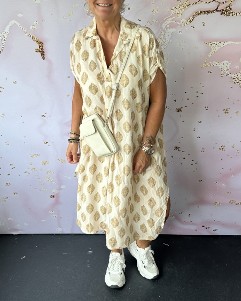 Dini - Stylish Dress with V-Neck