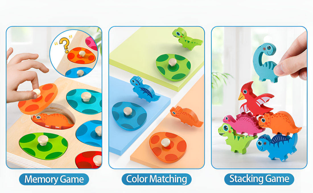 Dino Eggs Puzzle - Discover the joy of learning