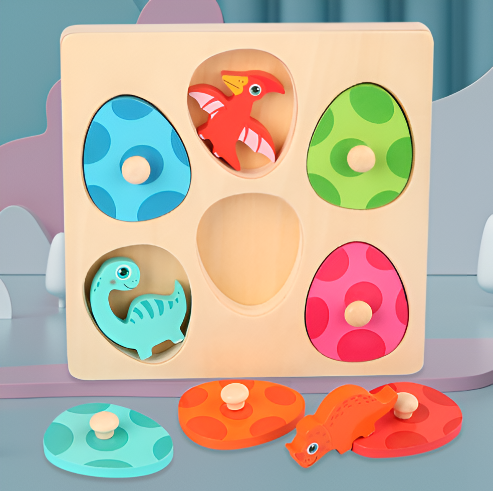 Dino Eggs Puzzle - Discover the joy of learning