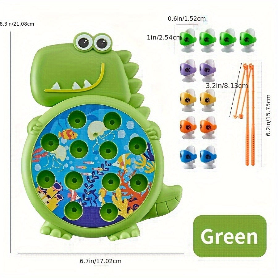 Dino Fishing Game - Magnetic Fishing Game for Children