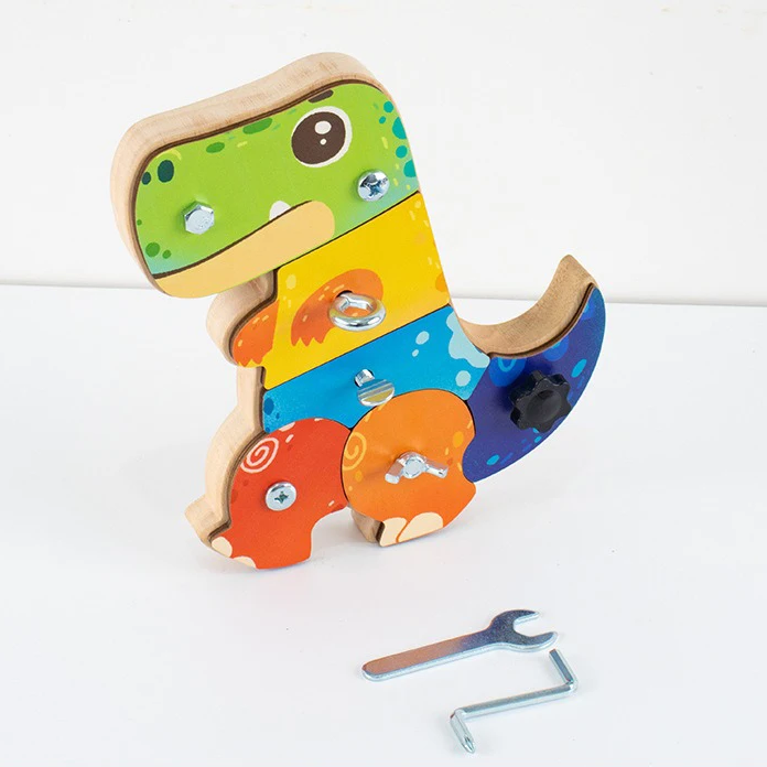 Dino Screwdriver Board - Turn &amp; Explore - Sensory Toys