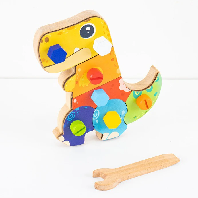 Dino Screwdriver Board - Turn &amp; Explore - Sensory Toys