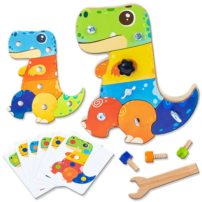 Dino Screwdriver Board - Turn &amp; Explore - Sensory Toys