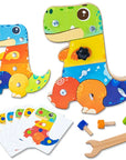 Dino Screwdriver Board - Turn & Explore - Sensory Toys