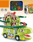 Dino Slide Truck - climb and race with dinosaurs! - Dinosaur Truck