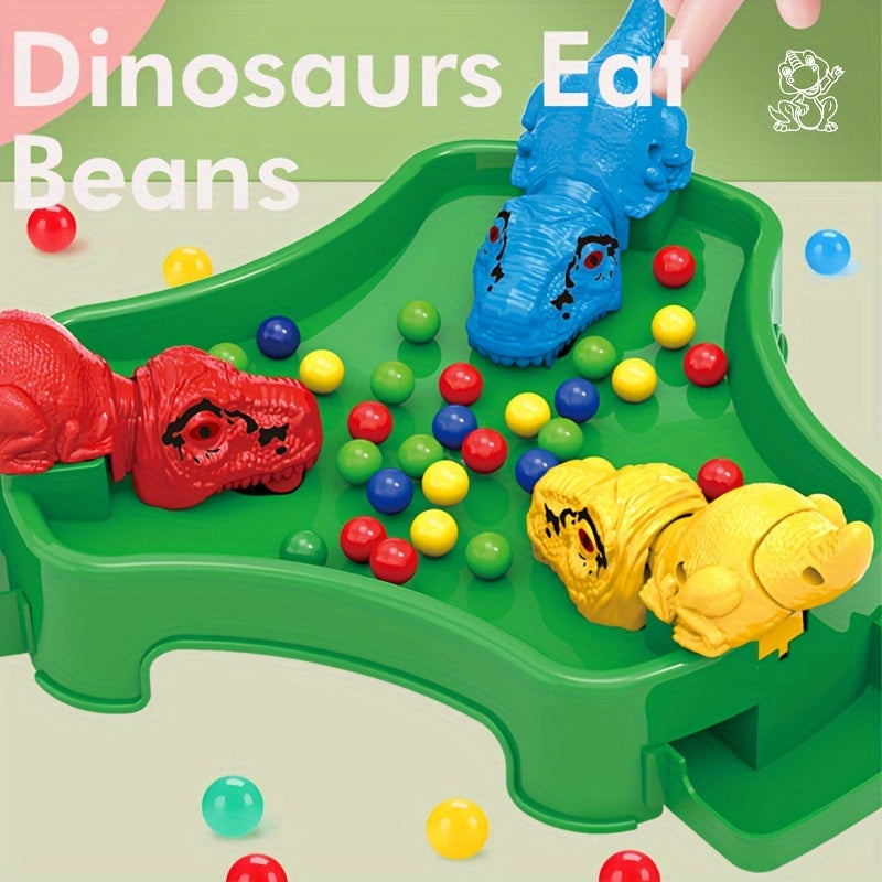 DinoHap - Dinosaurs Eat Beans Board Game for Children Aged 3-6