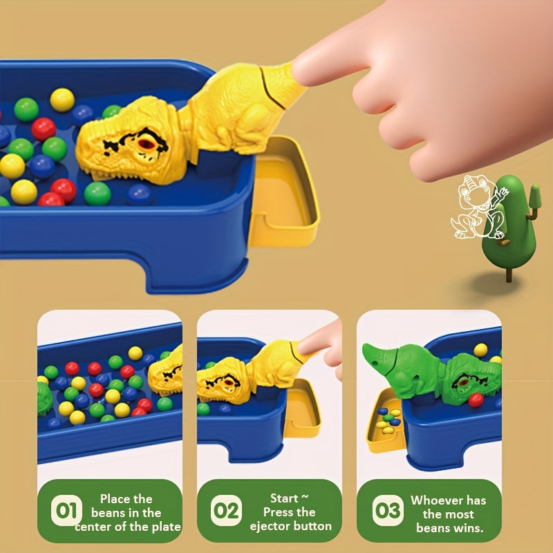 DinoHap - Dinosaurs Eat Beans Board Game for Children Aged 3-6