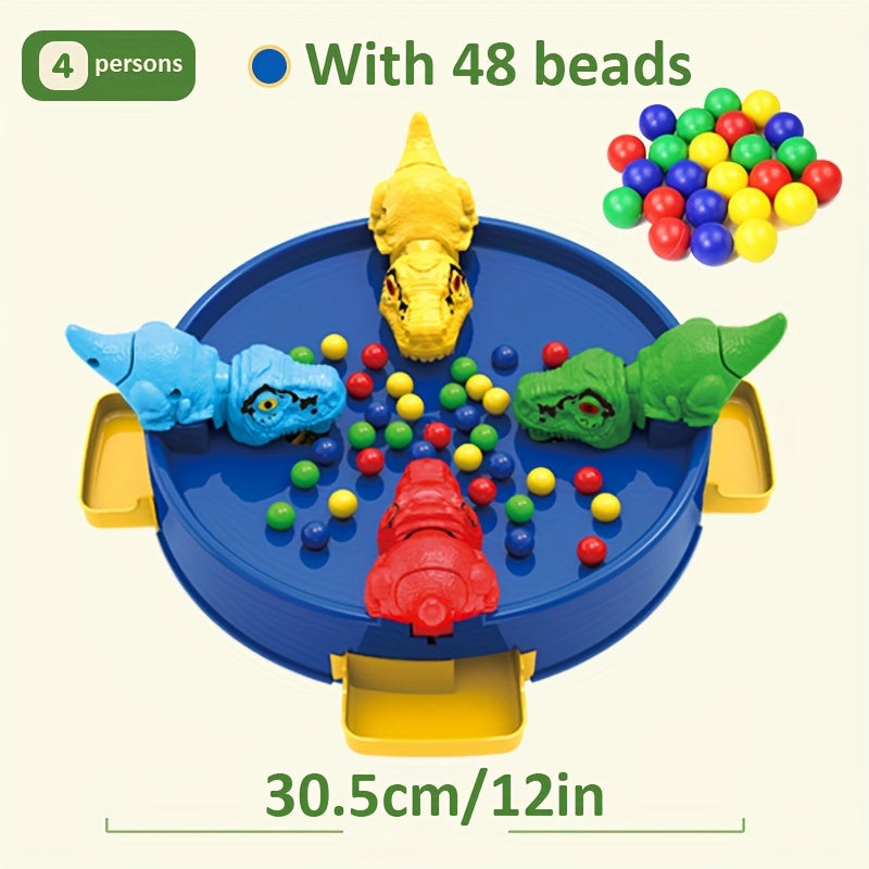 DinoHap - Dinosaurs Eat Beans Board Game for Children Aged 3-6