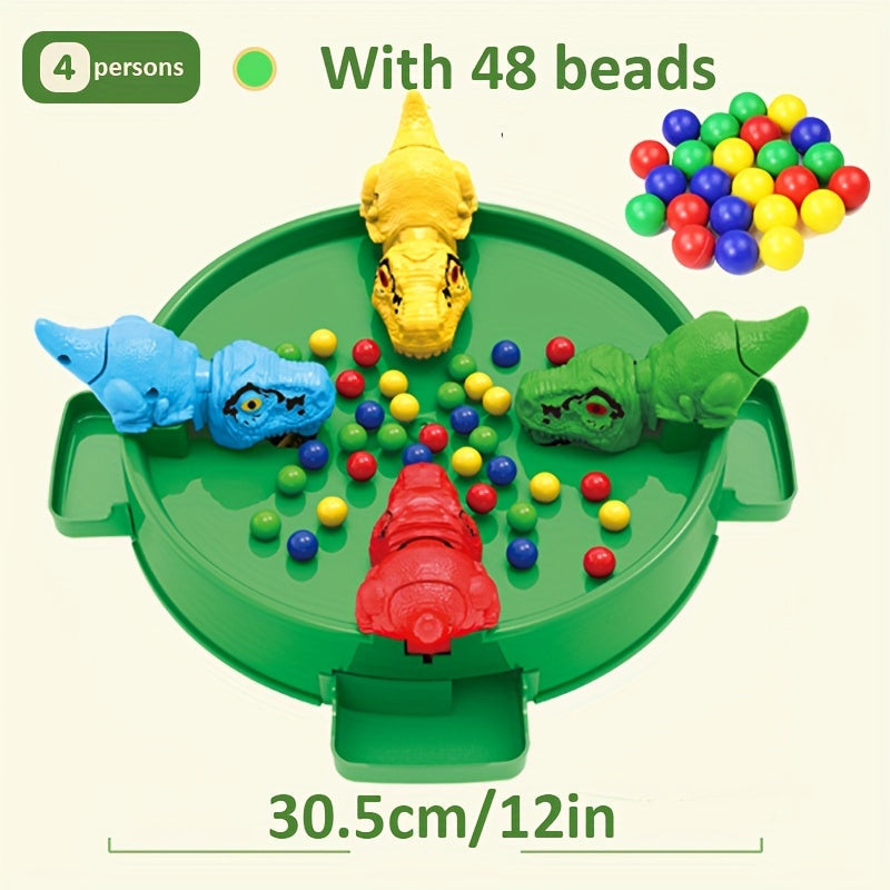 DinoHap - Dinosaurs Eat Beans Board Game for Children Aged 3-6