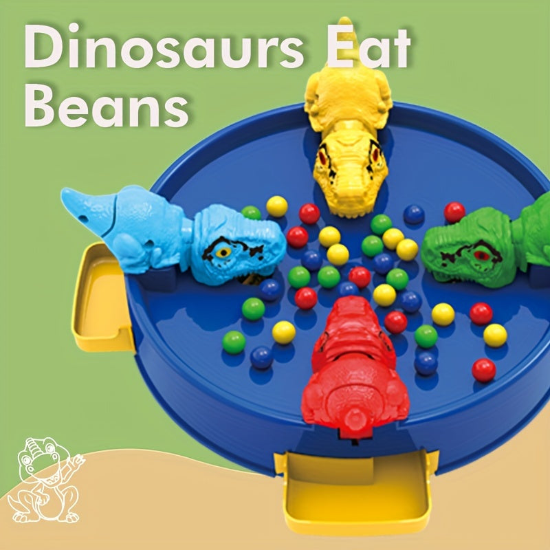 DinoHap - Dinosaurs Eat Beans Board Game for Children Aged 3-6