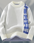 Dirrk – Jacquard Jumper with Round Neck