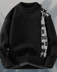 Dirrk – Jacquard Jumper with Round Neck