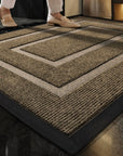 Dirt Trap Mat with Non-Slip Layer for Indoor and Outdoor Use