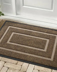 Dirt Trap Mat with Non-Slip Layer for Indoor and Outdoor Use