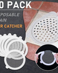 Disposable Hair Catchers for Shower Drains (30 Pieces)