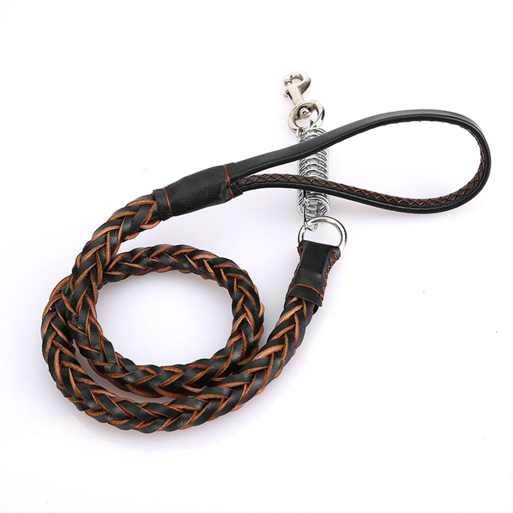 DogsGrip | Strong Leather Lead for Reliable Control