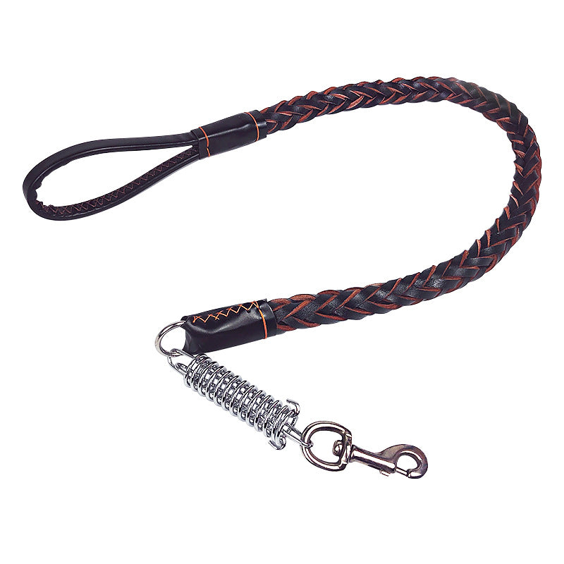 DogsGrip | Strong Leather Lead for Reliable Control