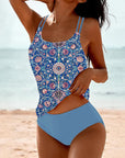 Dolly - Printed Tankini with Double Straps