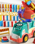 Domino Car - Creative Domino Fun - Domino Stone Army