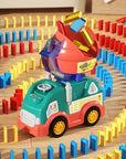 Domino Car - Creative Domino Fun - Domino Stone Army