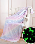 Double-Sided Flannel Glow Blanket