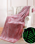 Double-Sided Flannel Glow Blanket
