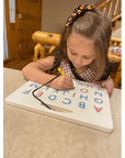 Double-sided magnetic letter board - Creative Learning Through Play