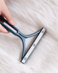 Double-sided manual hair remover
