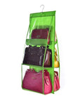 Double-sided, six-layer hanging storage bag