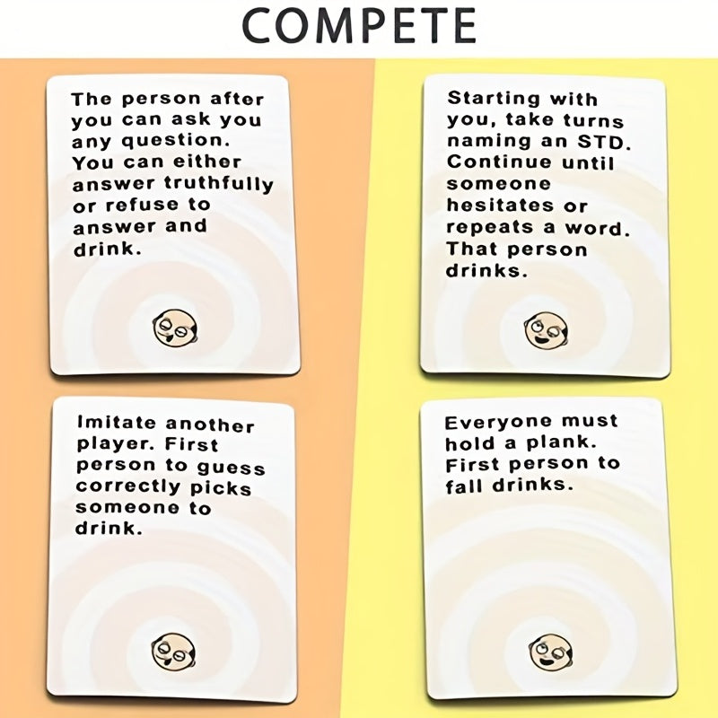 Drinking Game - These Cards Will Get You Drunk Drinking Game for Adults