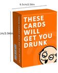Drinking Game - These Cards Will Get You Drunk Drinking Game for Adults