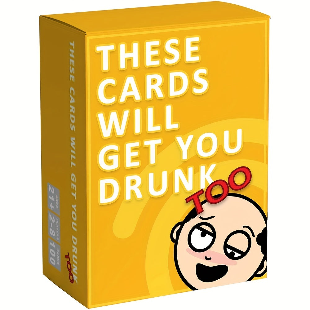 Drinking Game - These Cards Will Get You Drunk Drinking Game for Adults