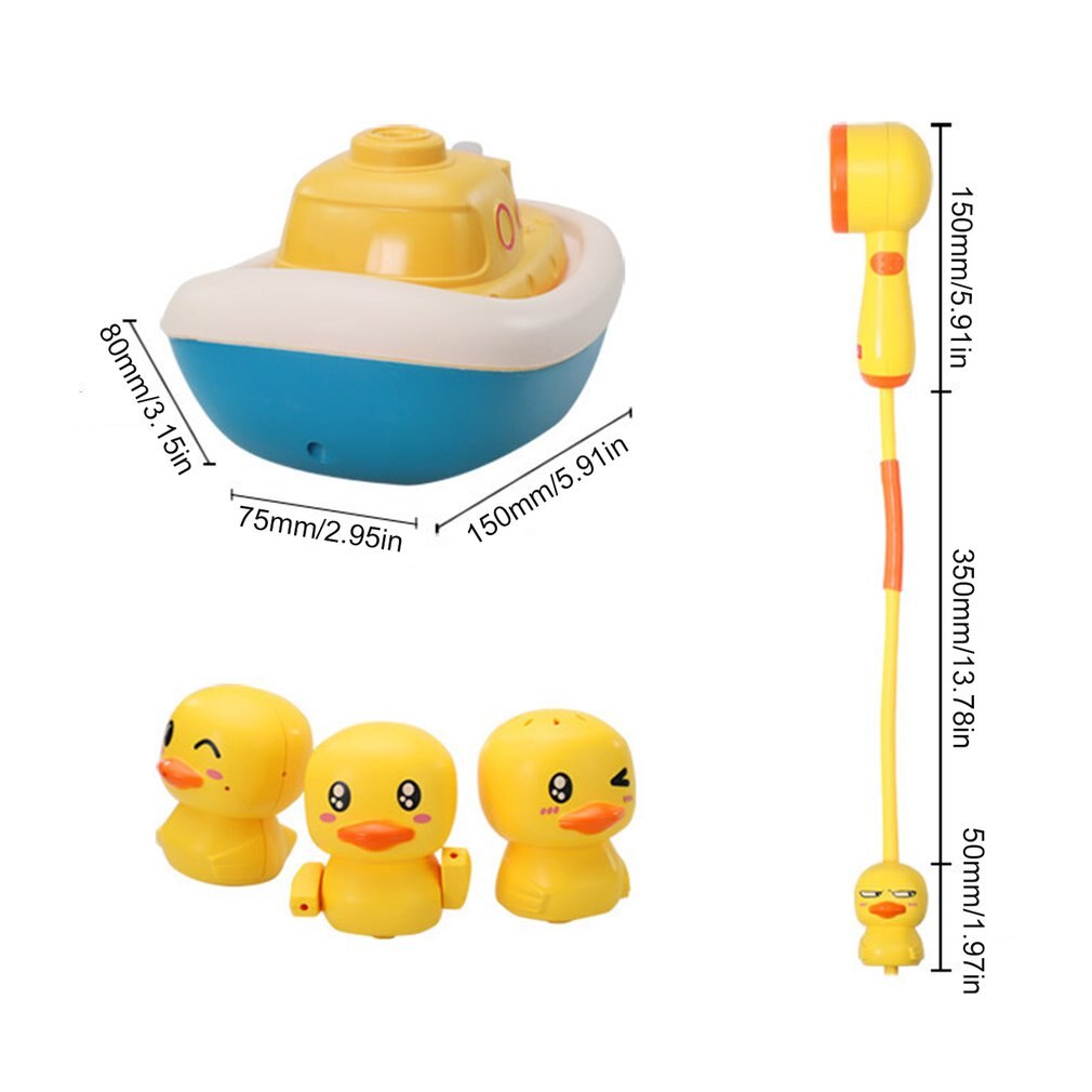 Duck Shower - Bath time becomes a party - Children's duck shower