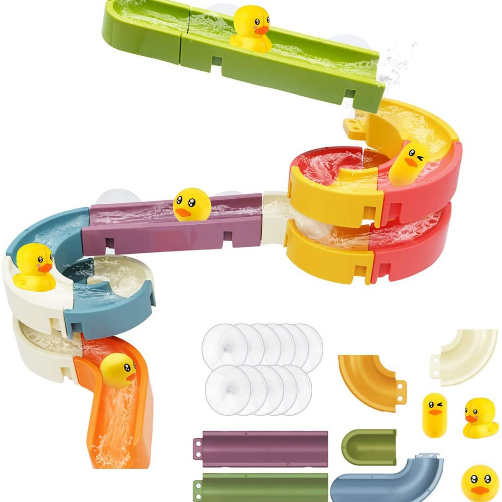 Duck Slide - Fun in the bath - Bath time