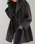 Dunne ladies' coat with Buttons