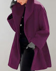 Dunne ladies' coat with Buttons
