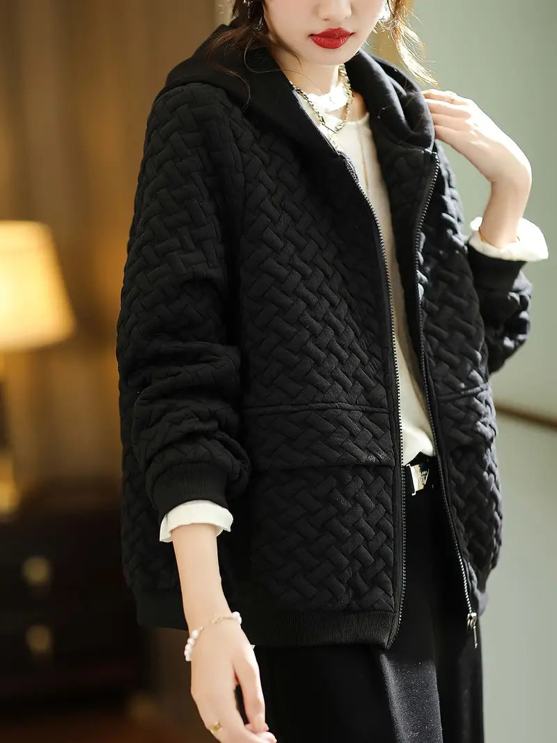 Earnestine - Quilted Sweatshirt