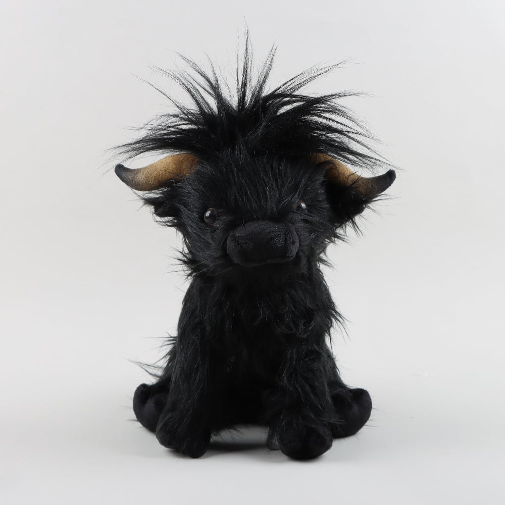 Eco-Friendly Scottish Highland Cow Plush Toy