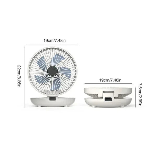 EcoBreeze - Portable Wall-Mounted Fan