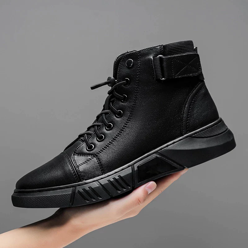 Edmund – High-Quality Vegan Leather Boots