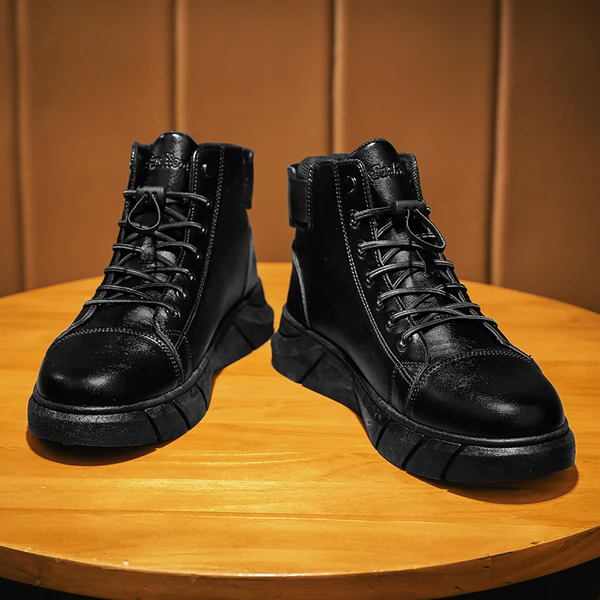 Edmund – High-Quality Vegan Leather Boots
