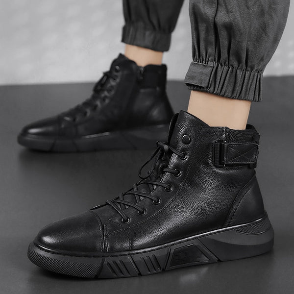 Edmund – High-Quality Vegan Leather Boots