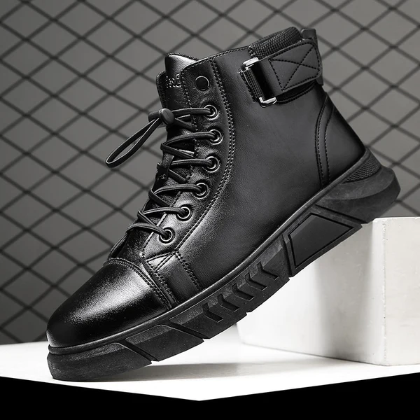 Edmund – High-Quality Vegan Leather Boots