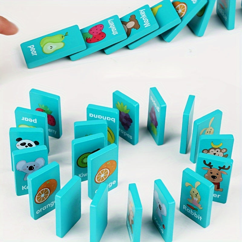 EduDomino - Puzzle Domino Game for Children Educational Board Game